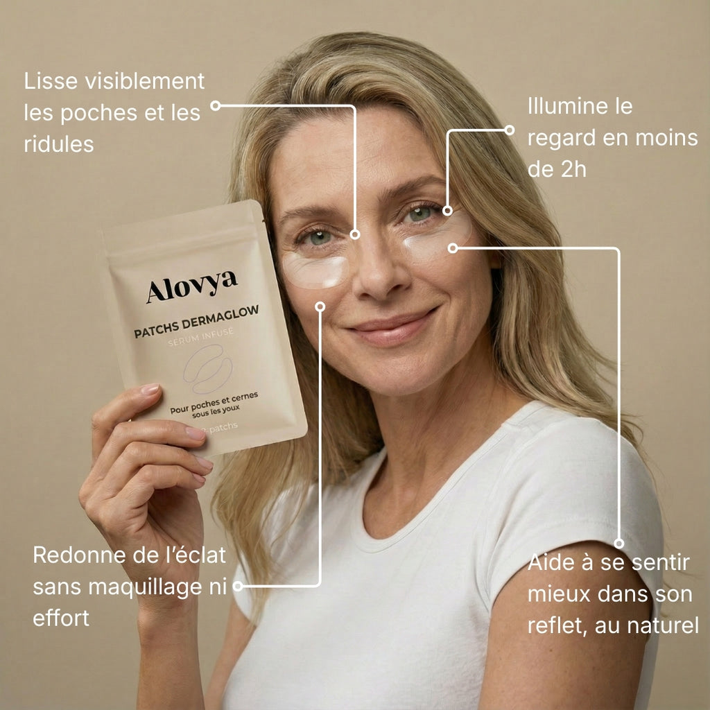 Patchs DermaGlow — La solution quand les crèmes  ne fonctionnent plus